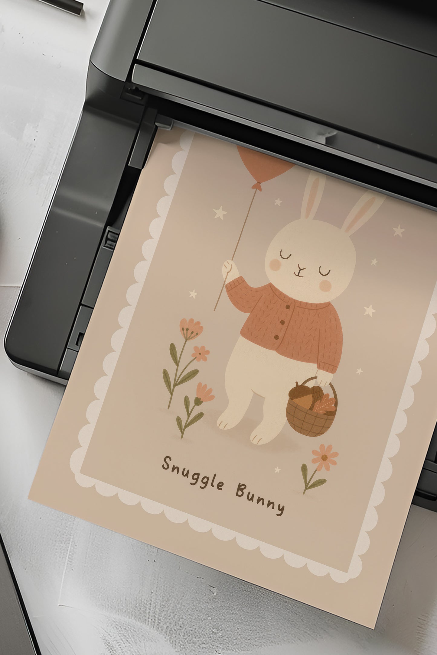 Bunny Digital Print