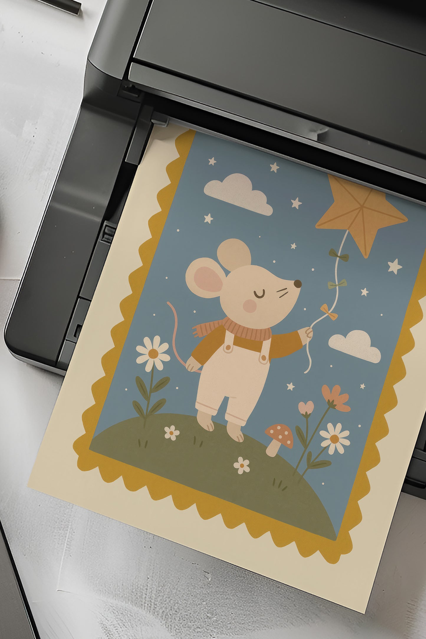 Mouse Digital Print