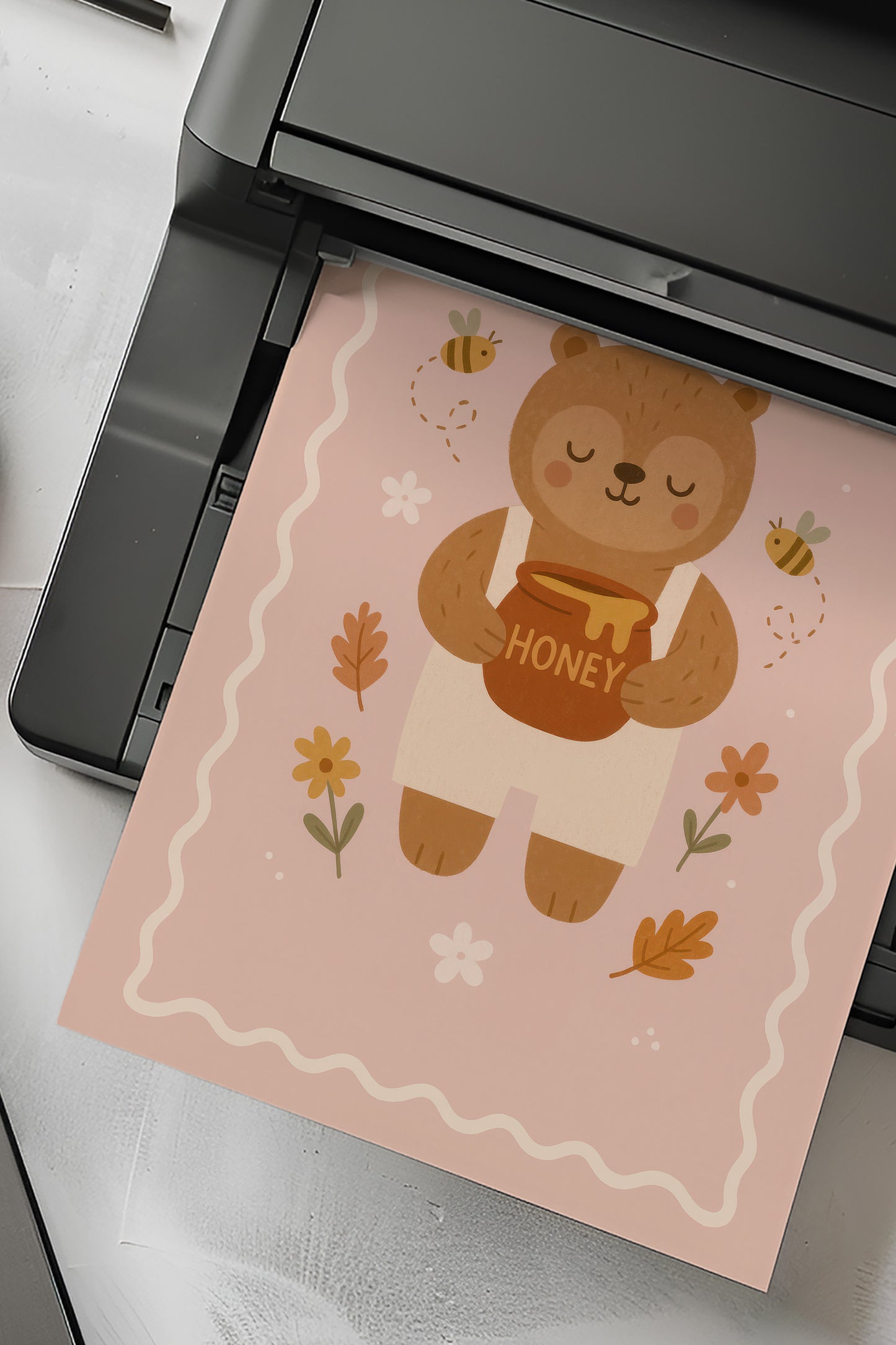 Bear Digital Print