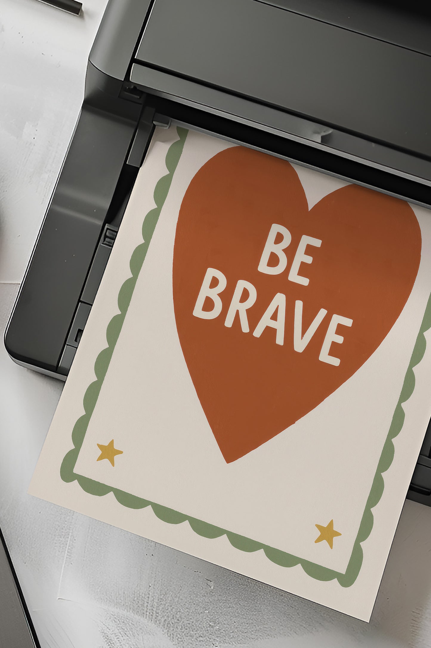 Be Brave Digital Print