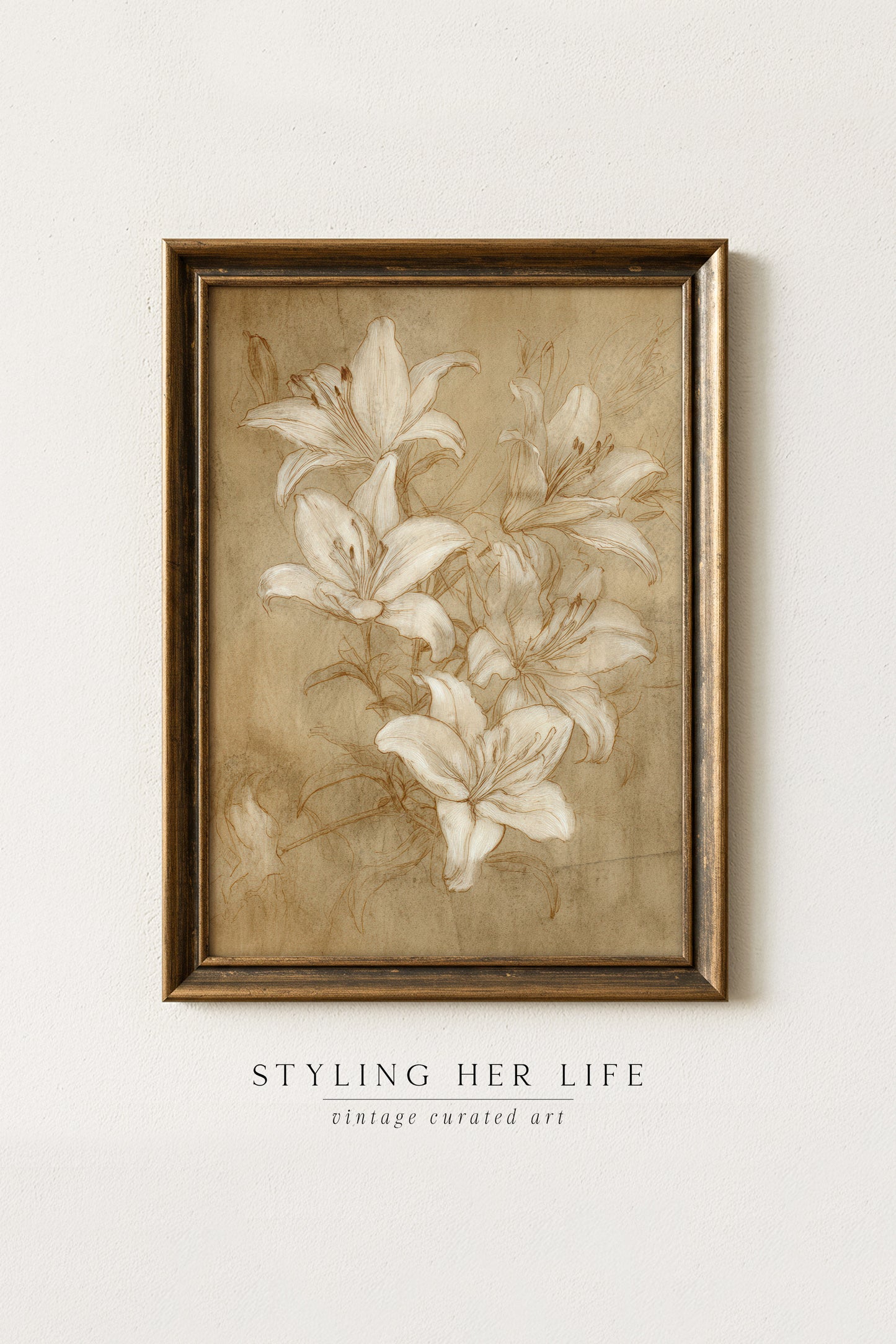 Vintage Digital Gallery Wall