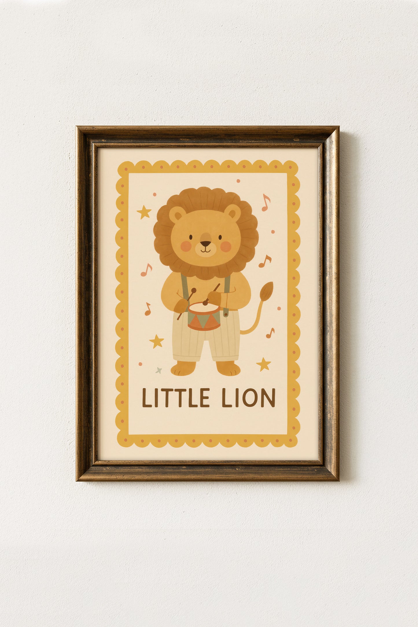 Lion Digital Print