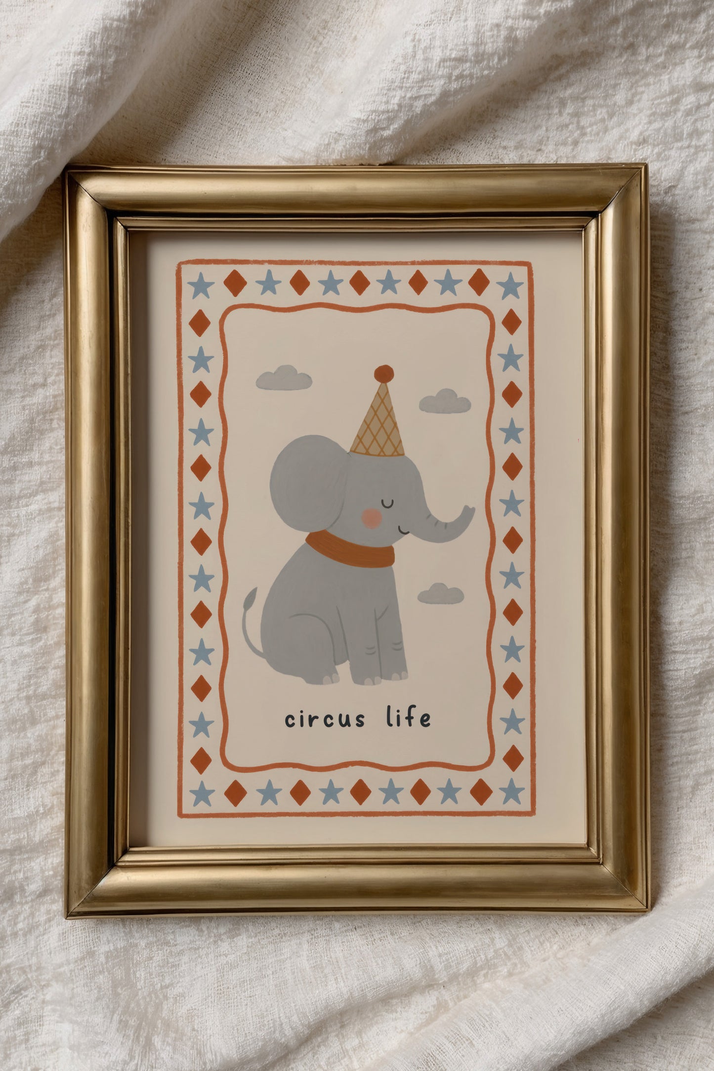 Elephant Digital Print