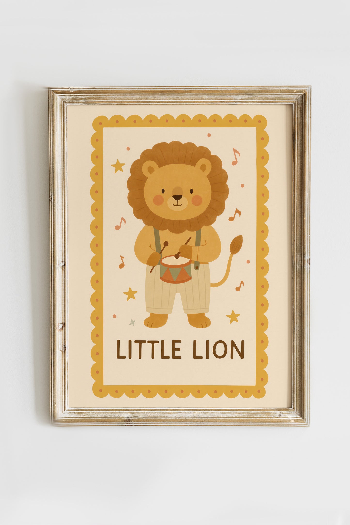 Lion Digital Print