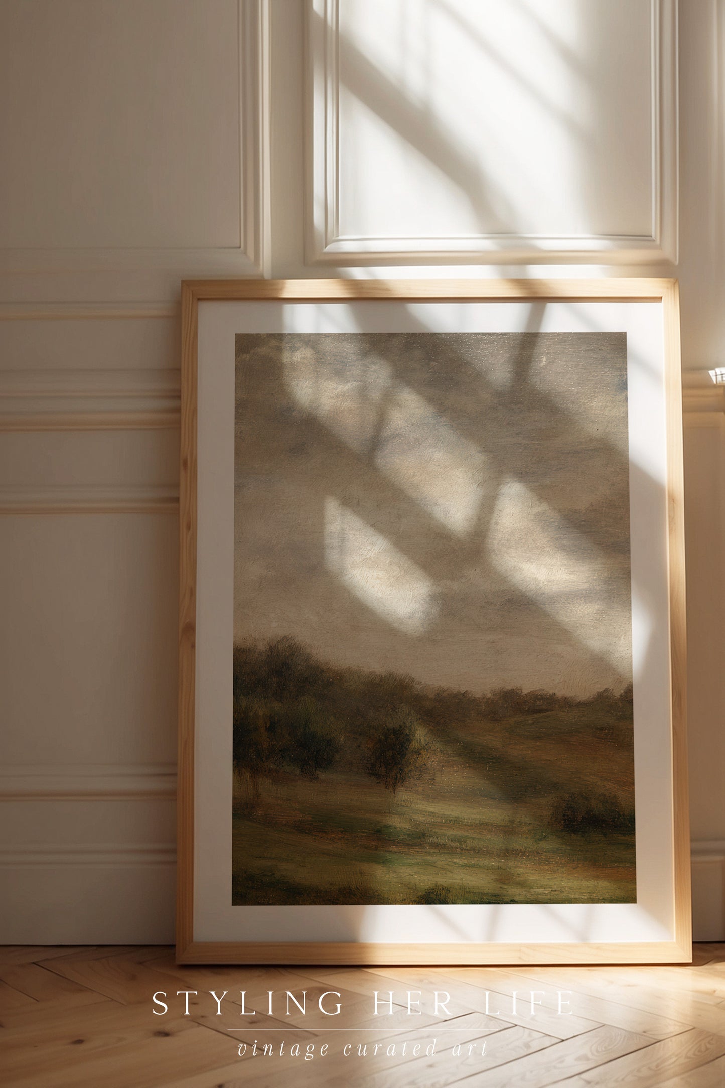 Vintage Landscape Digital Print