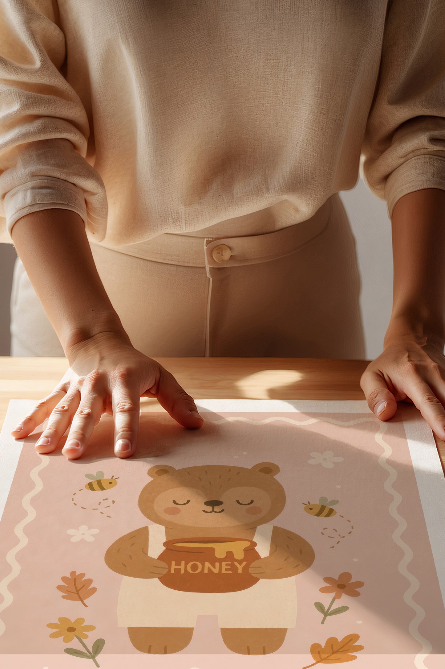 Bear Digital Print