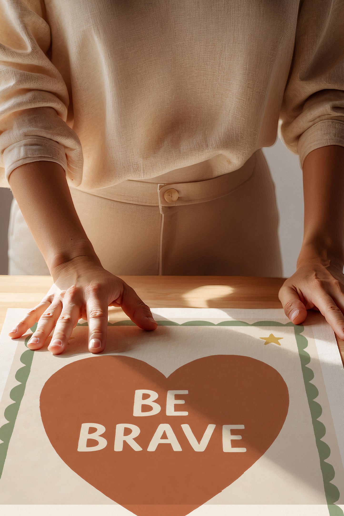 Be Brave Digital Print