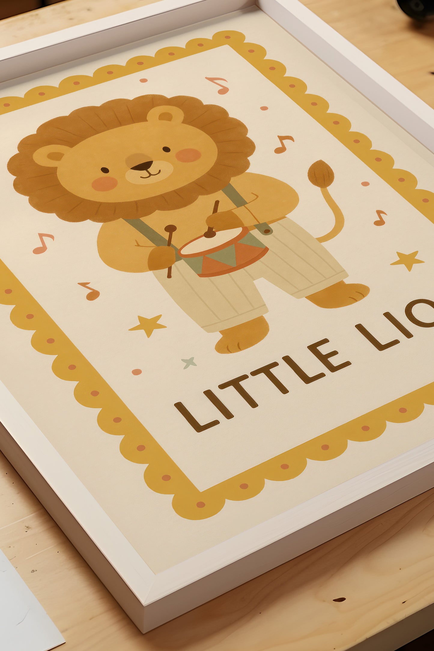 Lion Digital Print