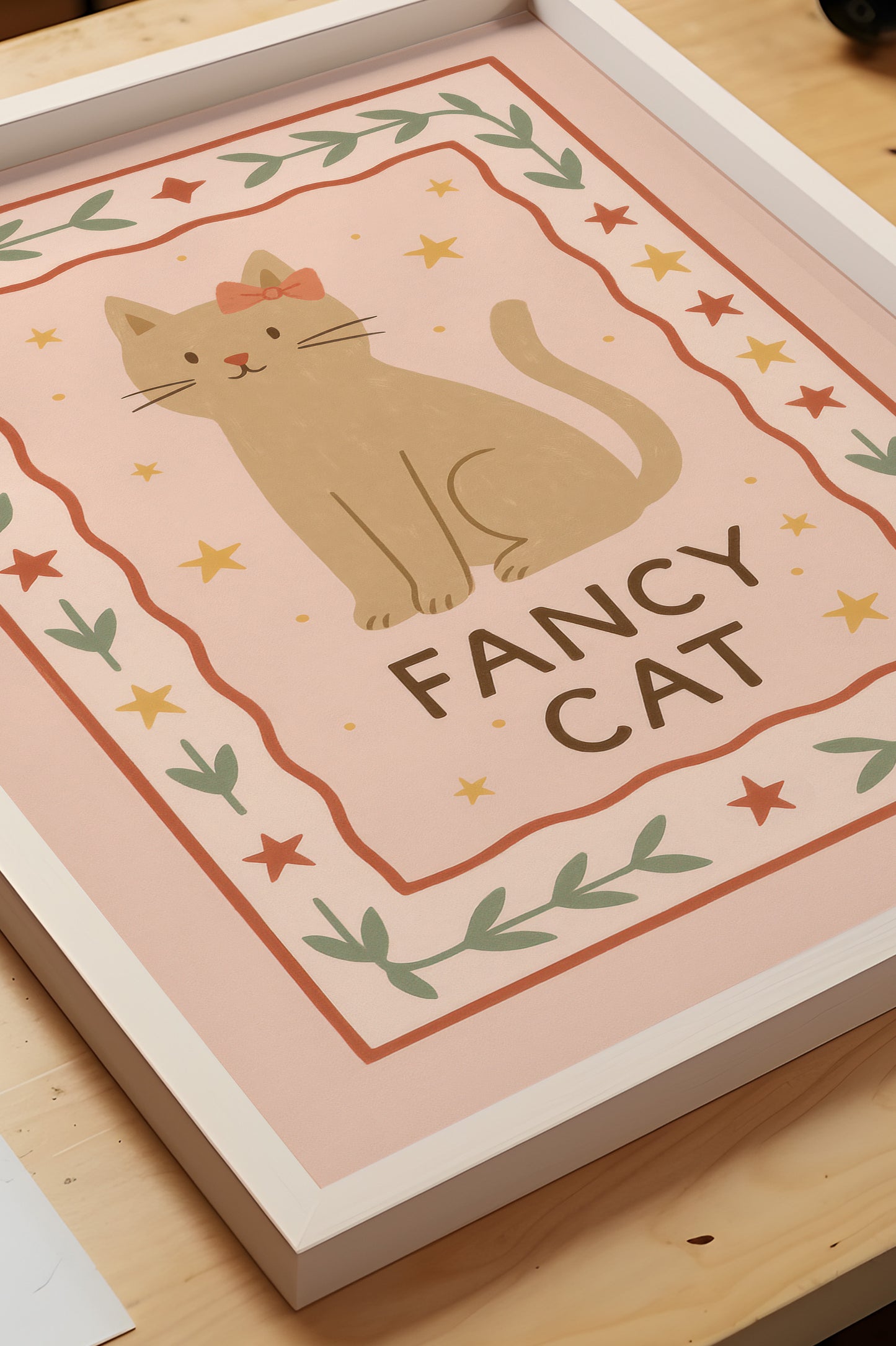 Cat Digital Print