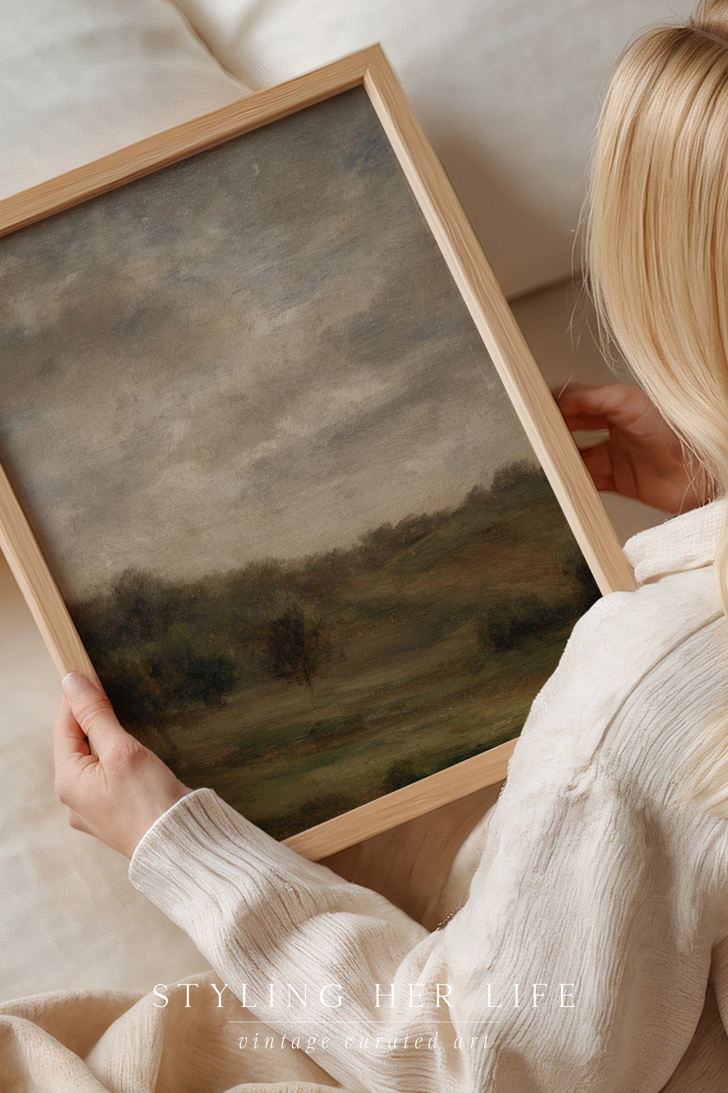 Vintage Landscape Digital Print