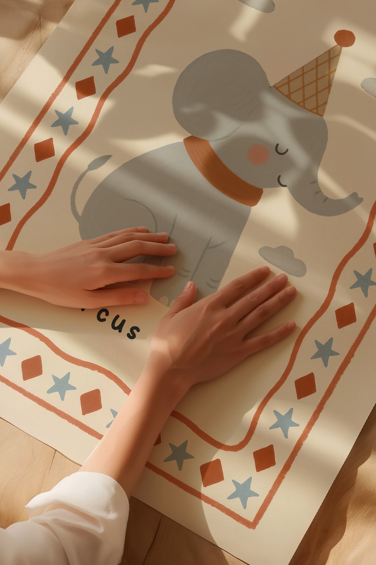 Elephant Digital Print