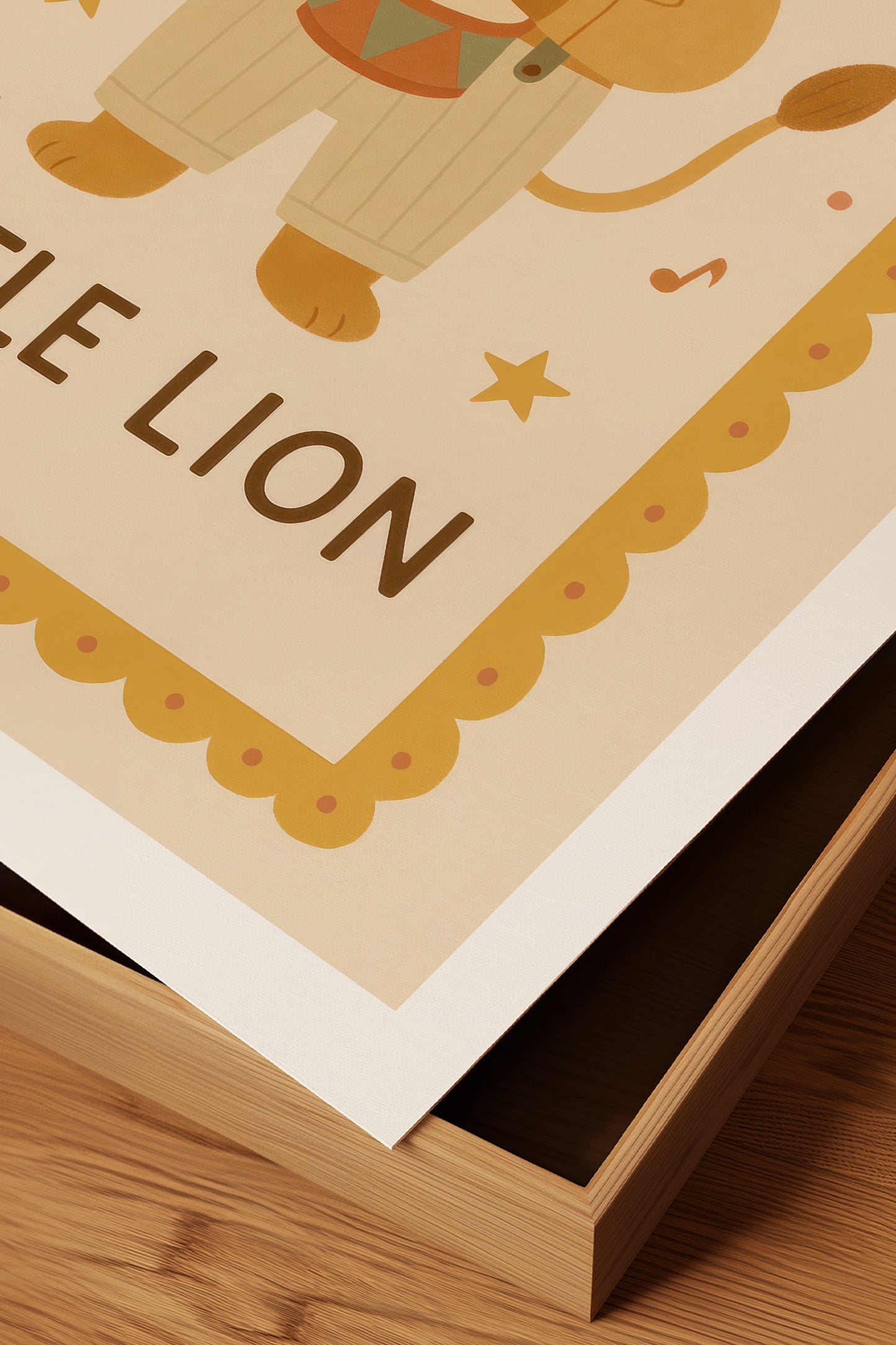 Lion Digital Print