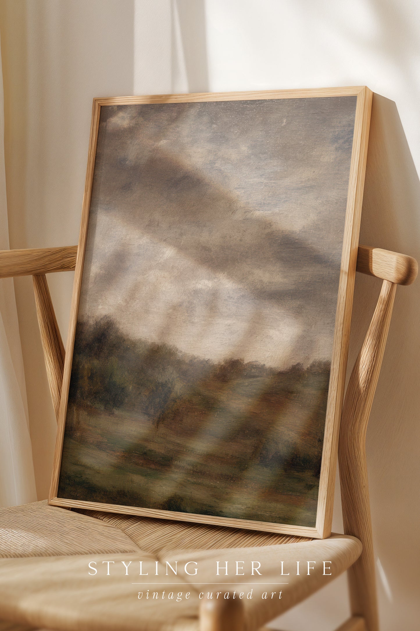 Vintage Landscape Digital Print