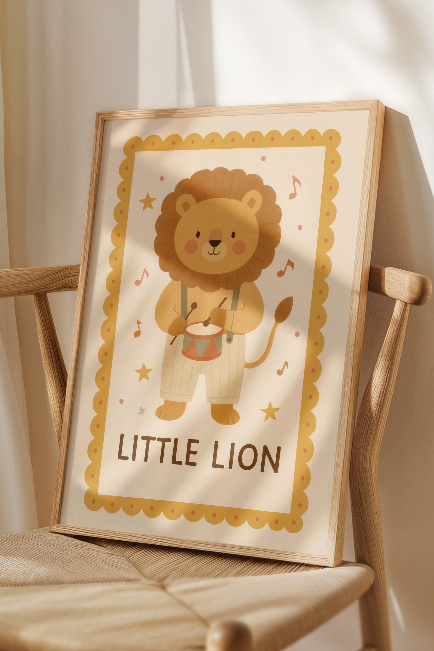Lion Digital Print