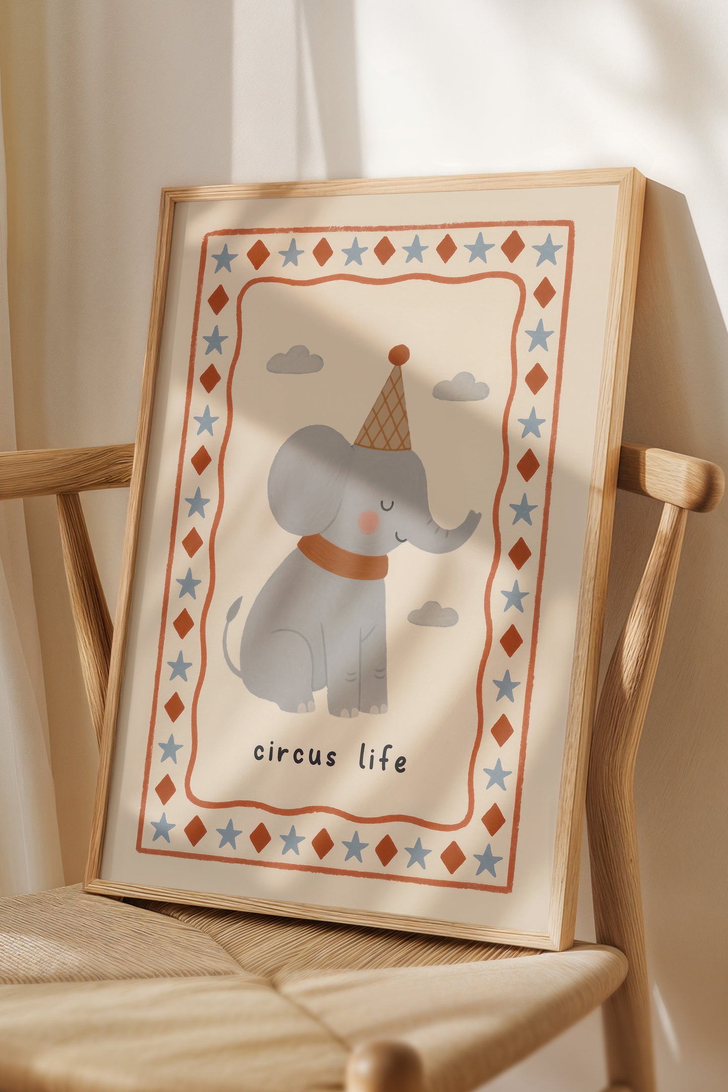 Elephant Digital Print