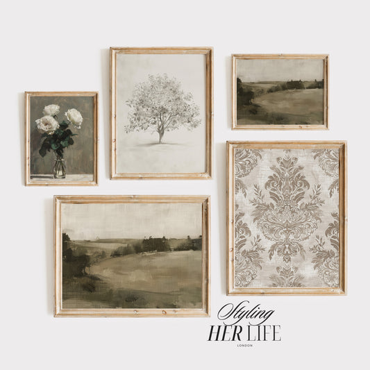 Vintage Wall Art Prints | Vintage Gallery Wall | PRINTABLE ART