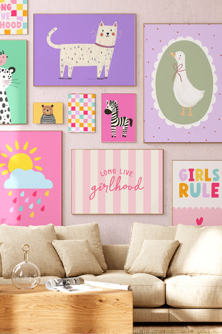 110 Girls Room Prints Bundle