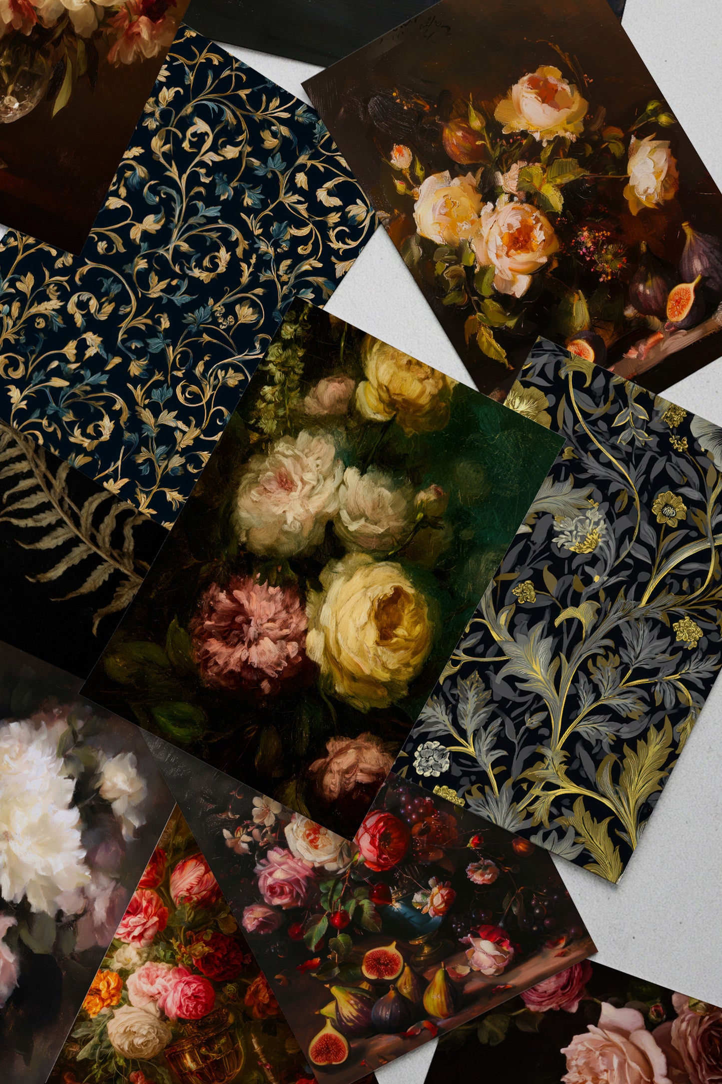 350+ Moody Floral Prints Bundle