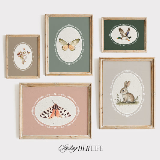 Vintage Nursery Art Prints | PRINTABLE ART | GW040