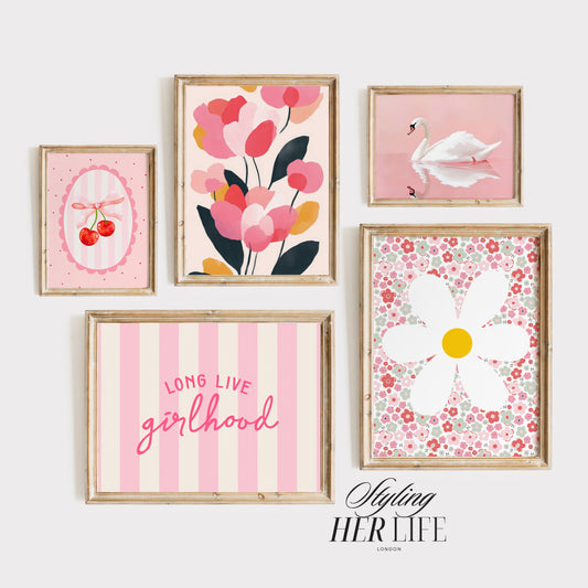 Girls Nursery Digital Prints