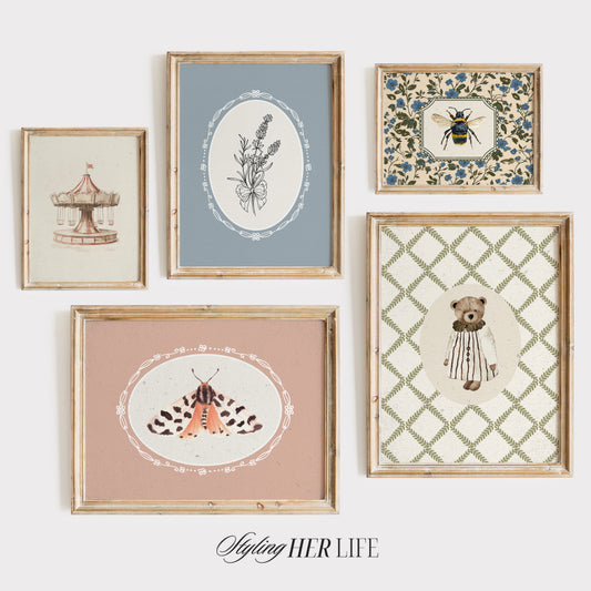 Vintage Nursery Art Prints | PRINTABLE ART | GW044