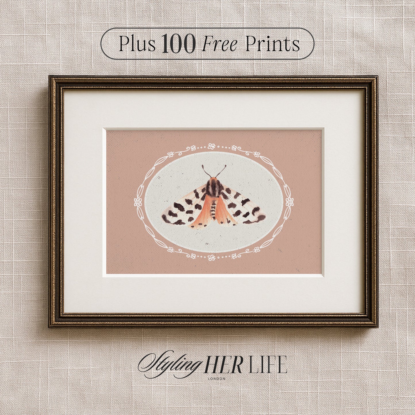 Butterfly Digital Art Print | IN053