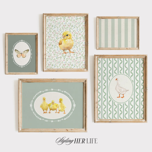 Vintage Nursery Art Prints | PRINTABLE ART | GW035
