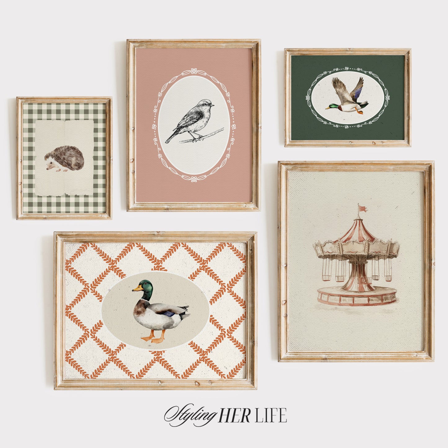 Vintage Nursery Art Prints | PRINTABLE ART | GW039