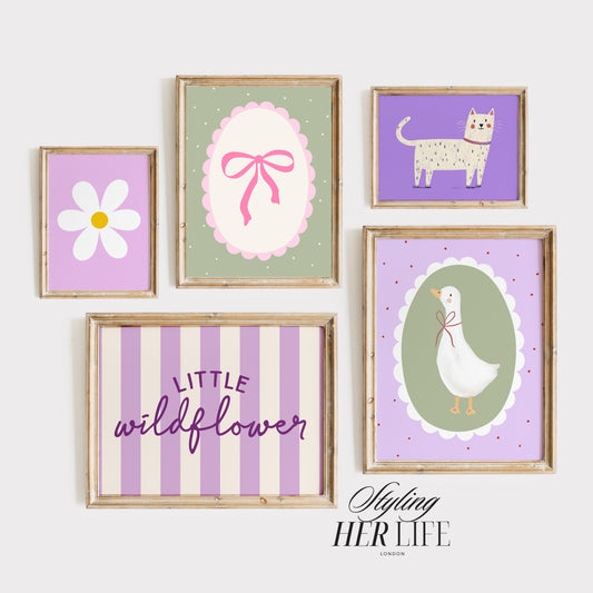 Girls Nursery Digital Prints