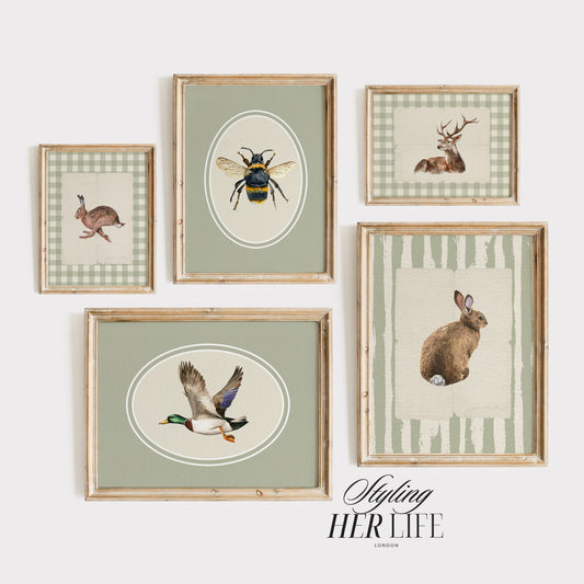 Vintage Nursery Art Prints | PRINTABLE ART | GW045