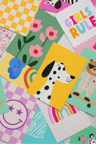 110 Girls Room Prints Bundle