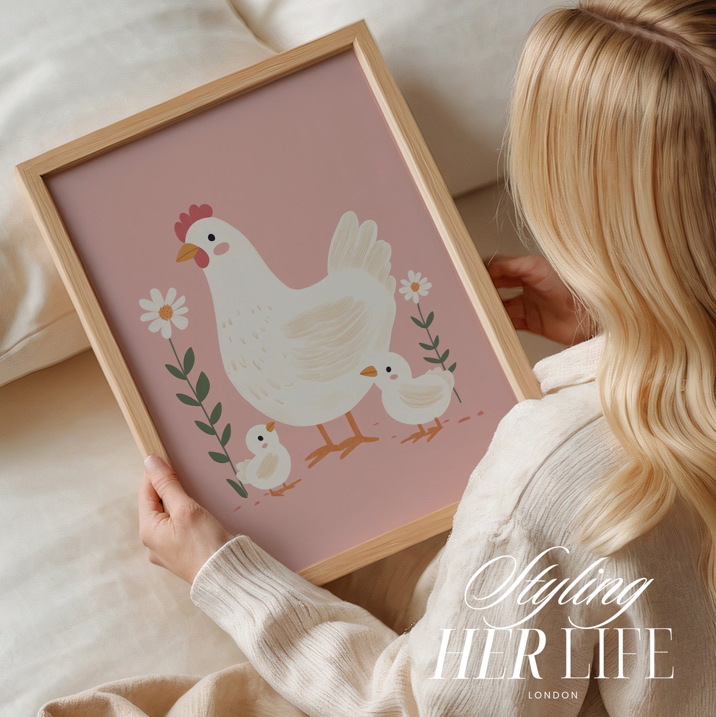 Hen Nursery Digital Prints