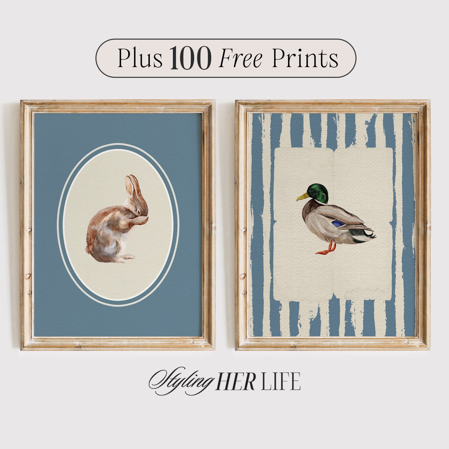 Vintage Nursery Art Prints | PRINTABLE ART | GW051