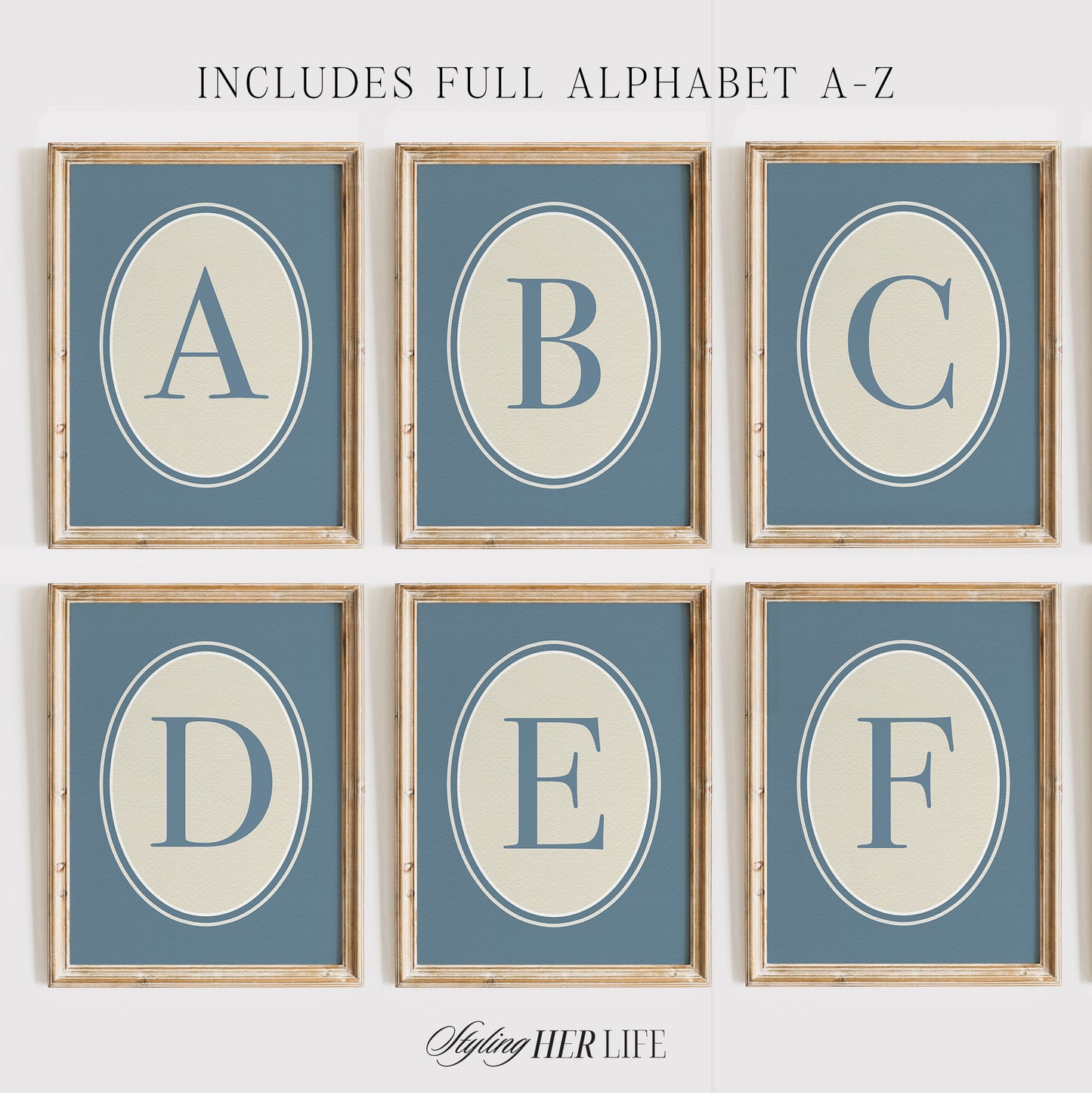 Vintage Nursery Art Prints | PRINTABLE ART | GW024