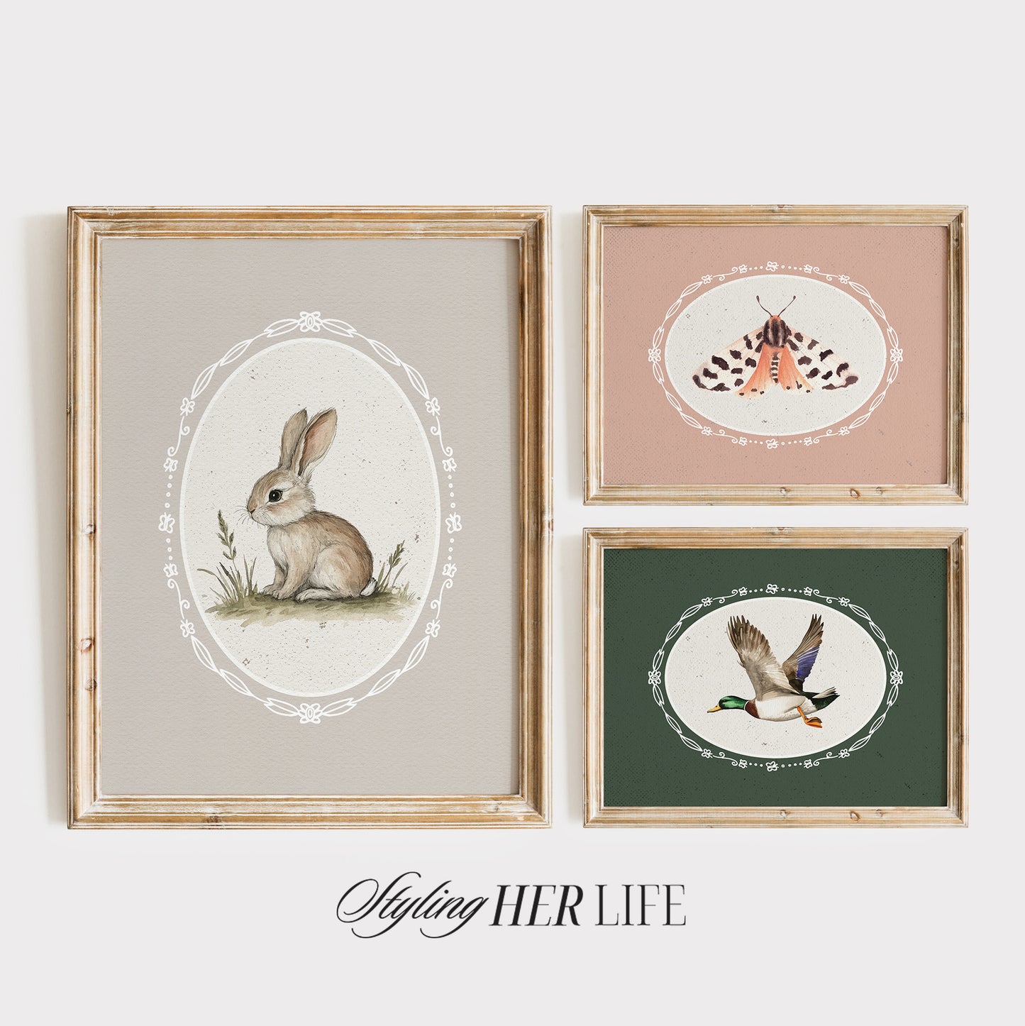 Vintage Nursery Art Prints | PRINTABLE ART | GW040