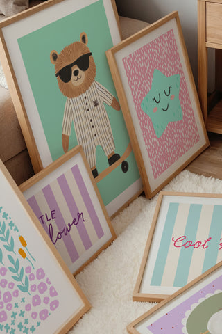 110 Girls Room Prints Bundle