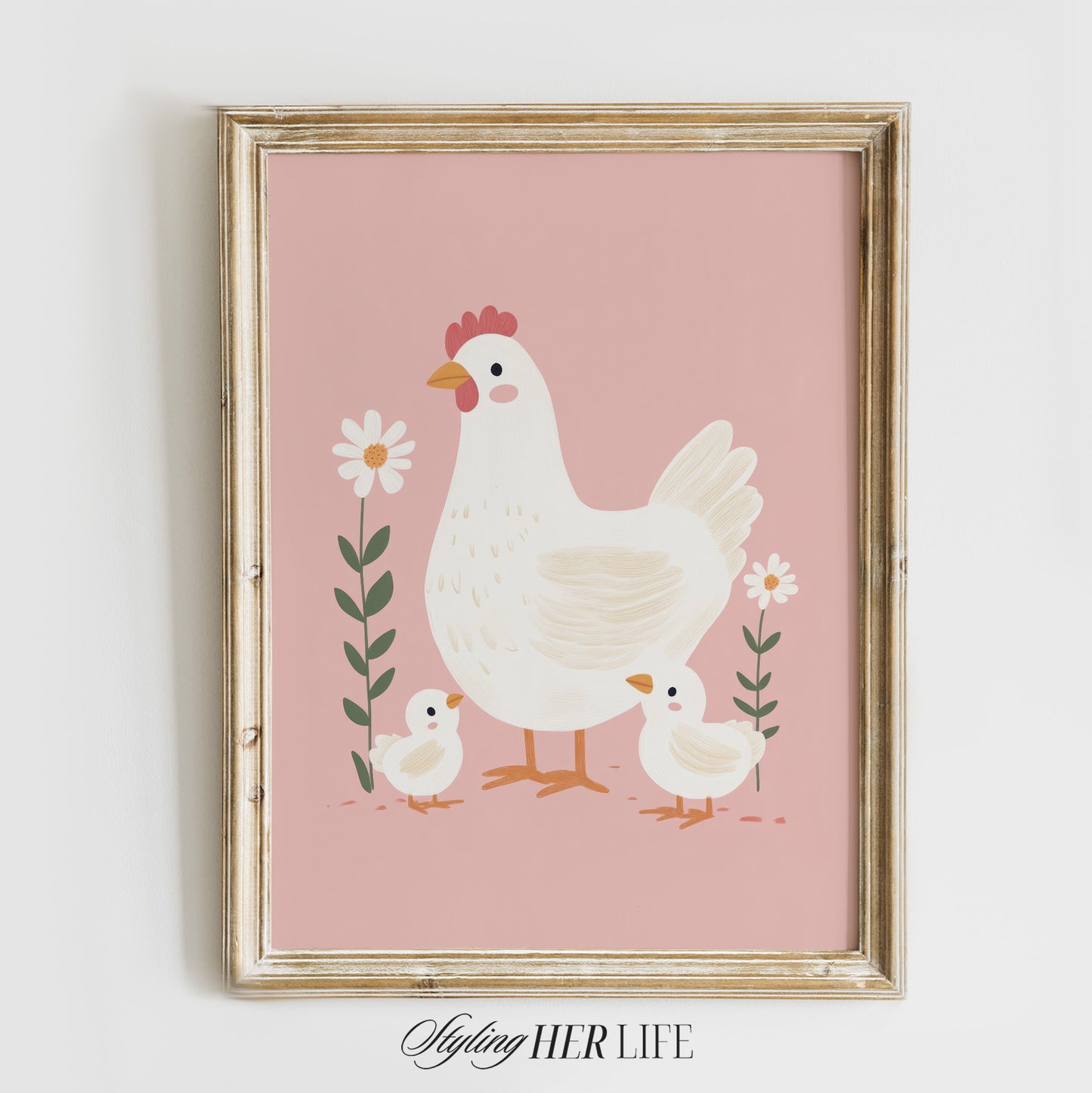 Hen Nursery Digital Prints