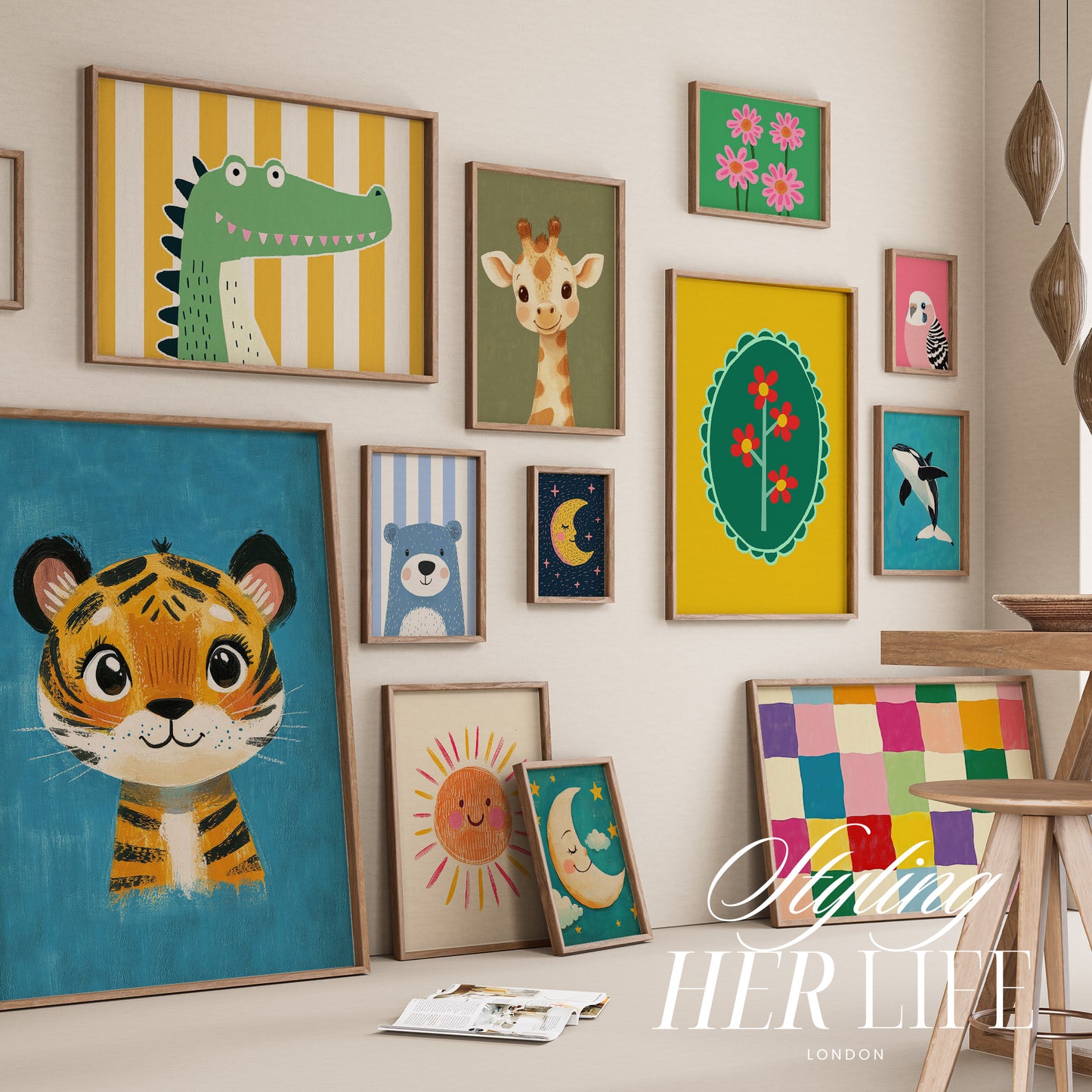 103 Kids Room Digital Prints Vol.2  | MB016