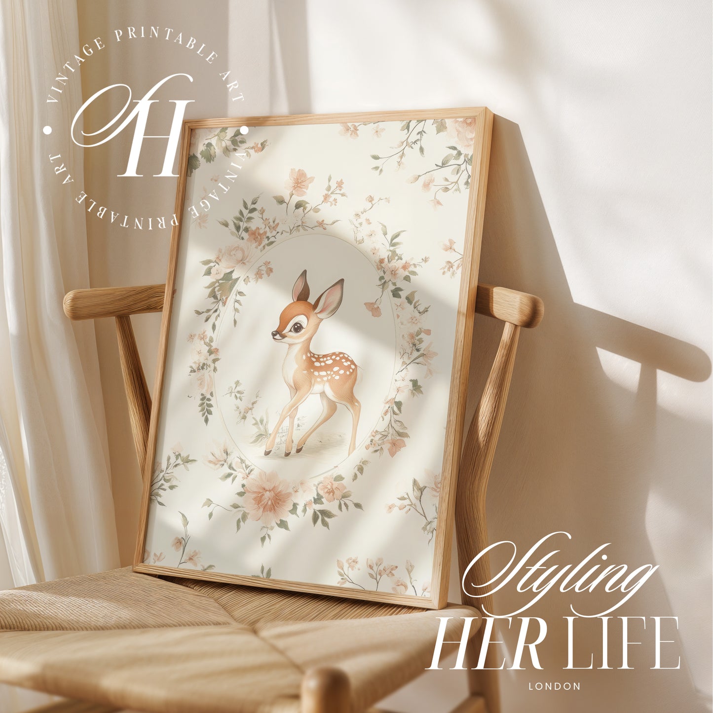 Vintage Nursery Art Prints | PRINTABLE ART | GW022
