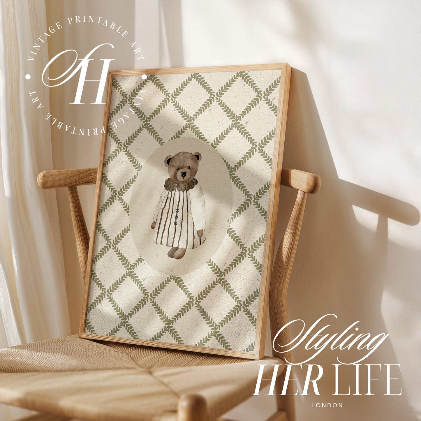 100+ Vintage Nursery Digital Prints | MB017