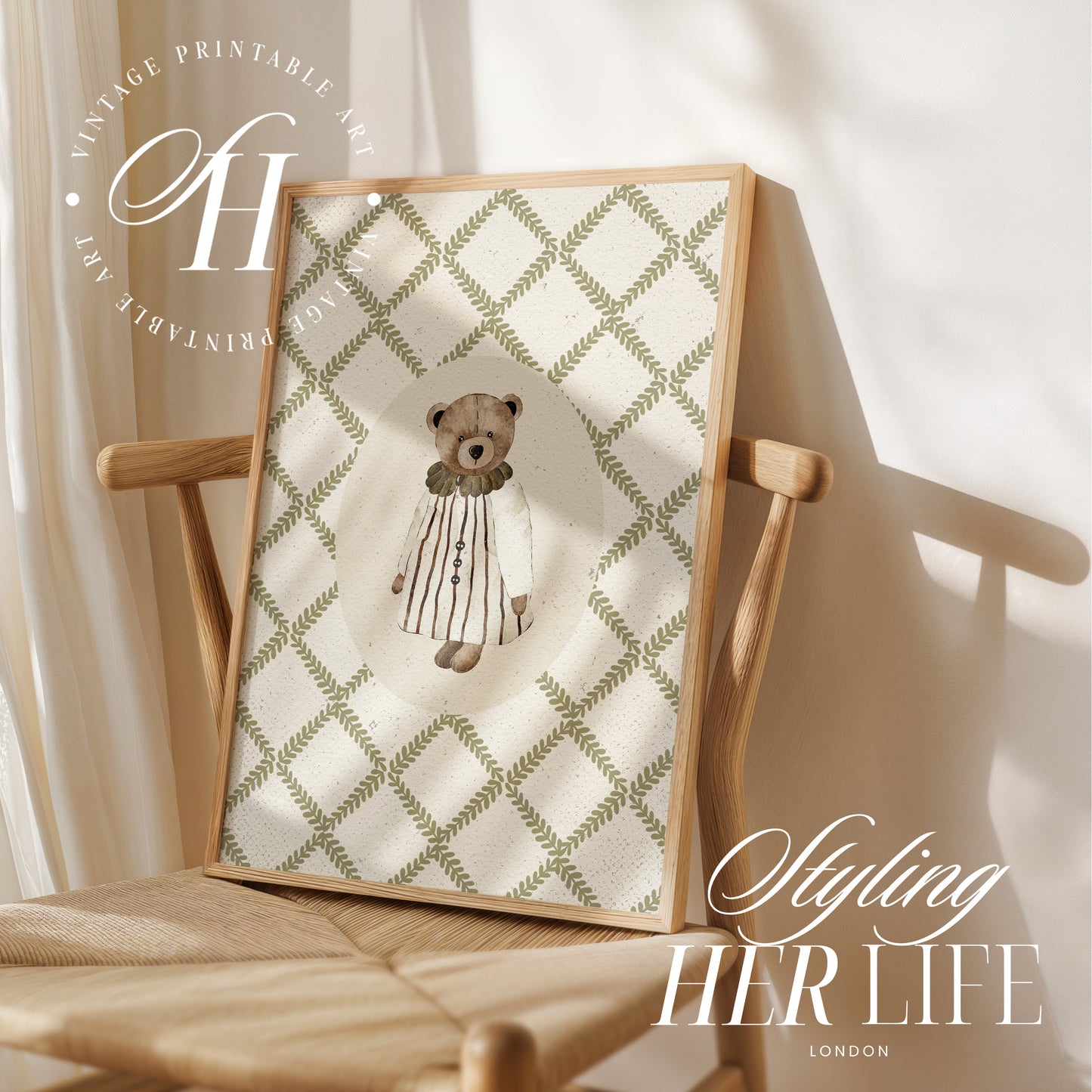 Vintage Nursery Art Prints | PRINTABLE ART | GW044