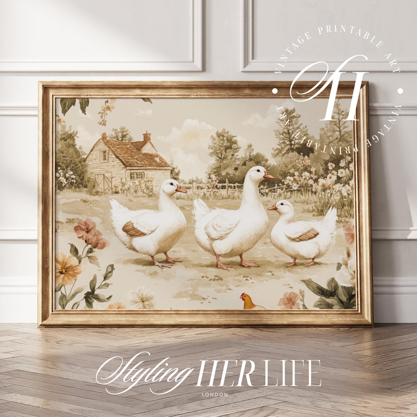 Vintage Nursery Art Prints | PRINTABLE ART | Digital Download