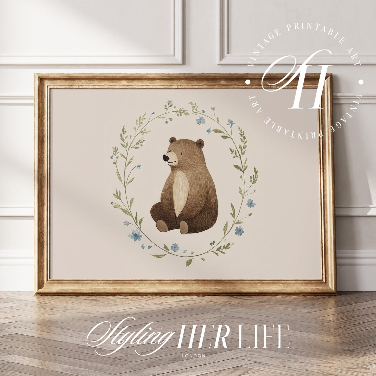 Vintage Nursery Art Prints | PRINTABLE ART | Digital Download