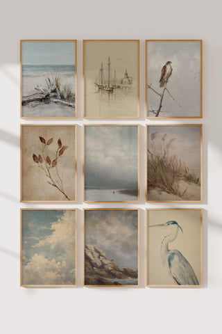 Vintage Digital Gallery Wall