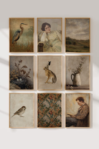 Vintage Digital Gallery Wall