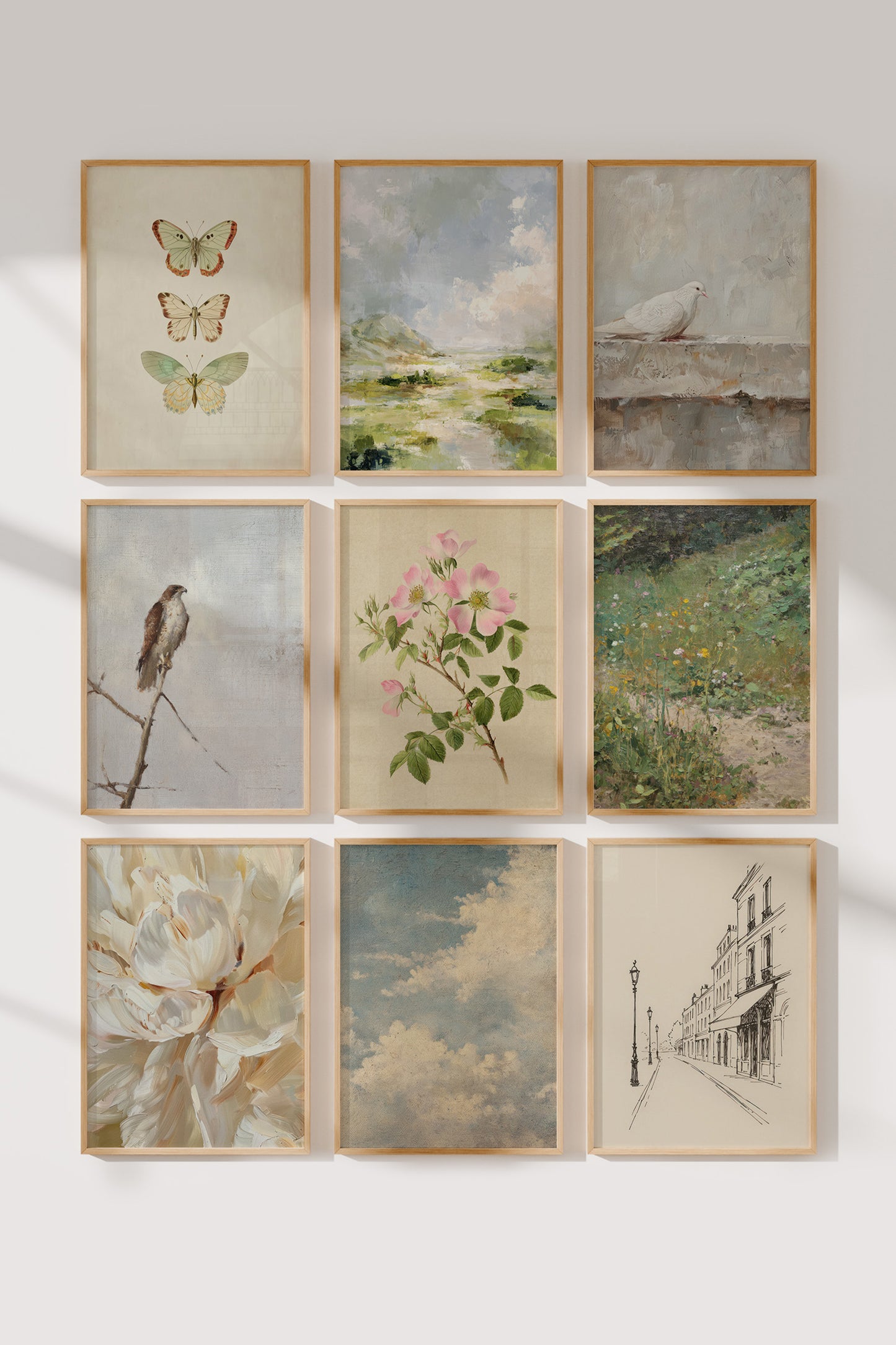 Vintage Digital Gallery Wall