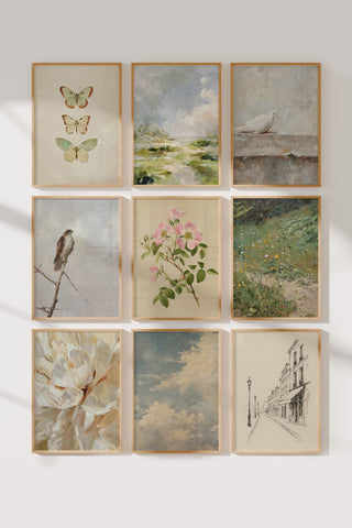 Vintage Digital Gallery Wall