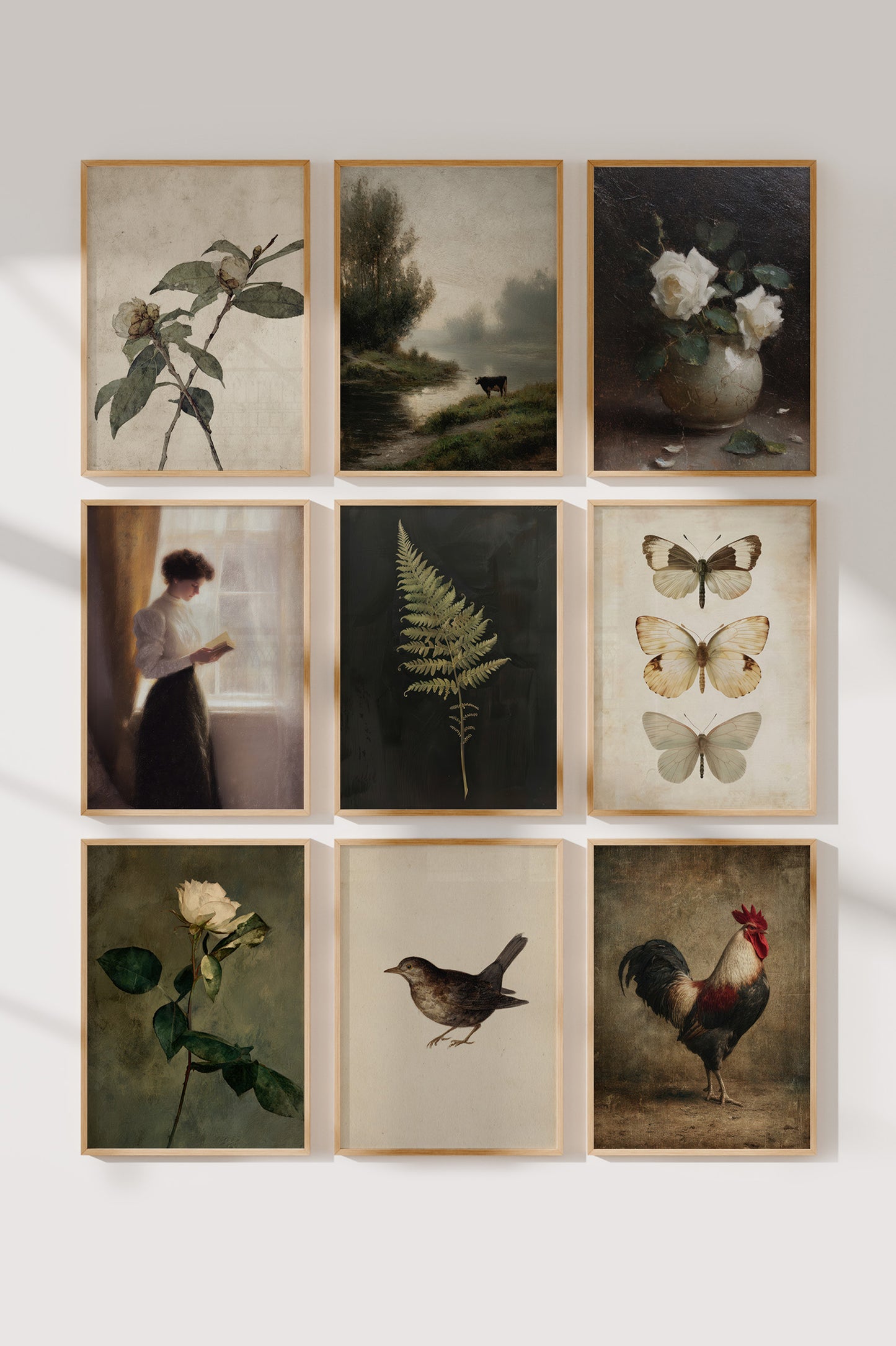 Vintage Digital Gallery Wall