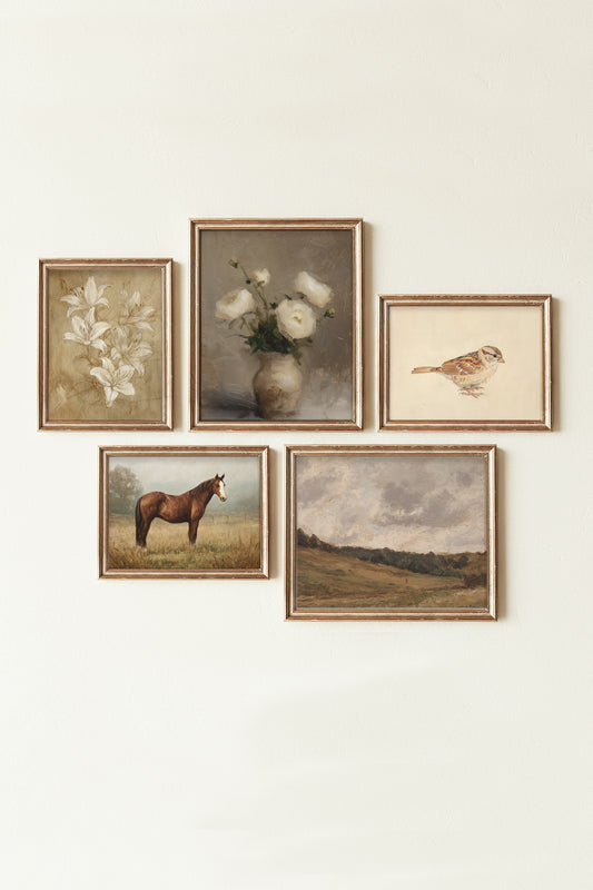 Vintage Digital Gallery Wall