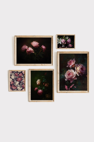 350+ Moody Floral Prints Bundle
